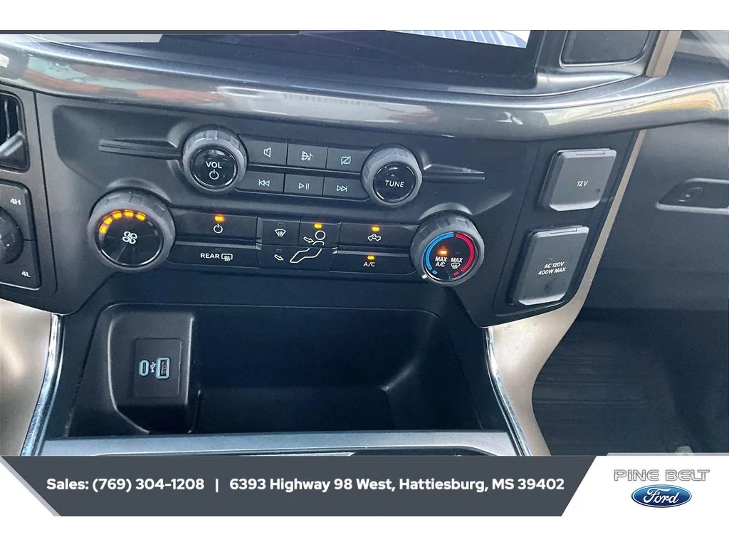 Used 2024 Agate Black Metallic Ford STX image 24