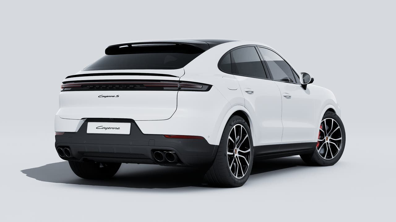 New 2027 White Porsche S Coupe image 9