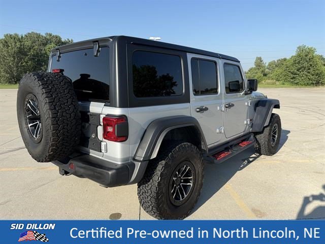 Used 2024 Silver Zynith Clearcoat Jeep Rubicon image 7