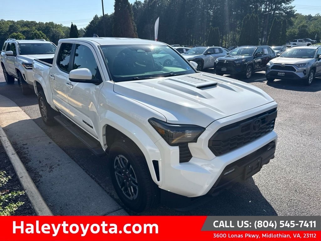 Used 2025 White Toyota TRD Sport image 1
