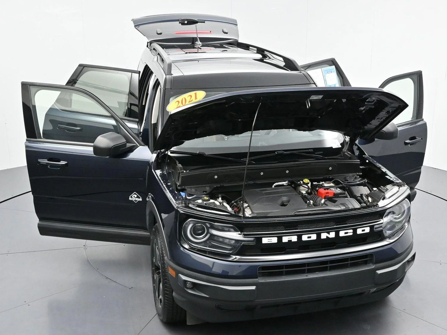 Used 2021 Alto Blue Metallic Tinted Clearcoat Ford Outer Banks image 46