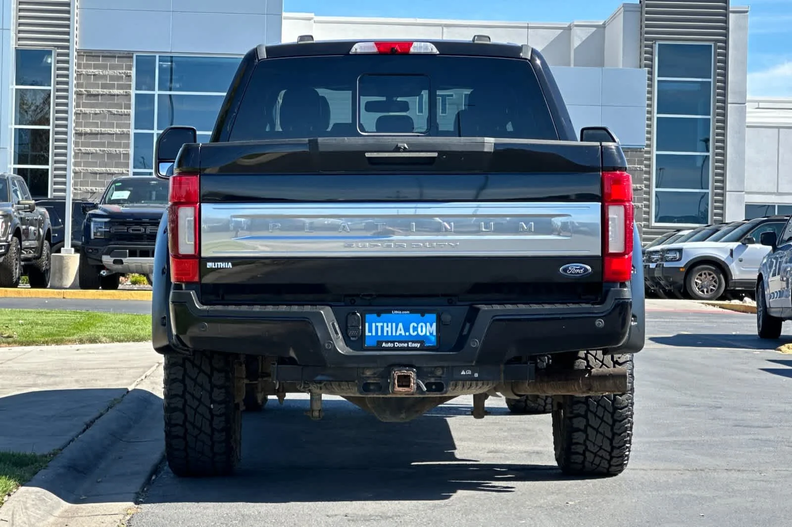 Used 2020 Agate Black Metallic Ford Platinum image 7
