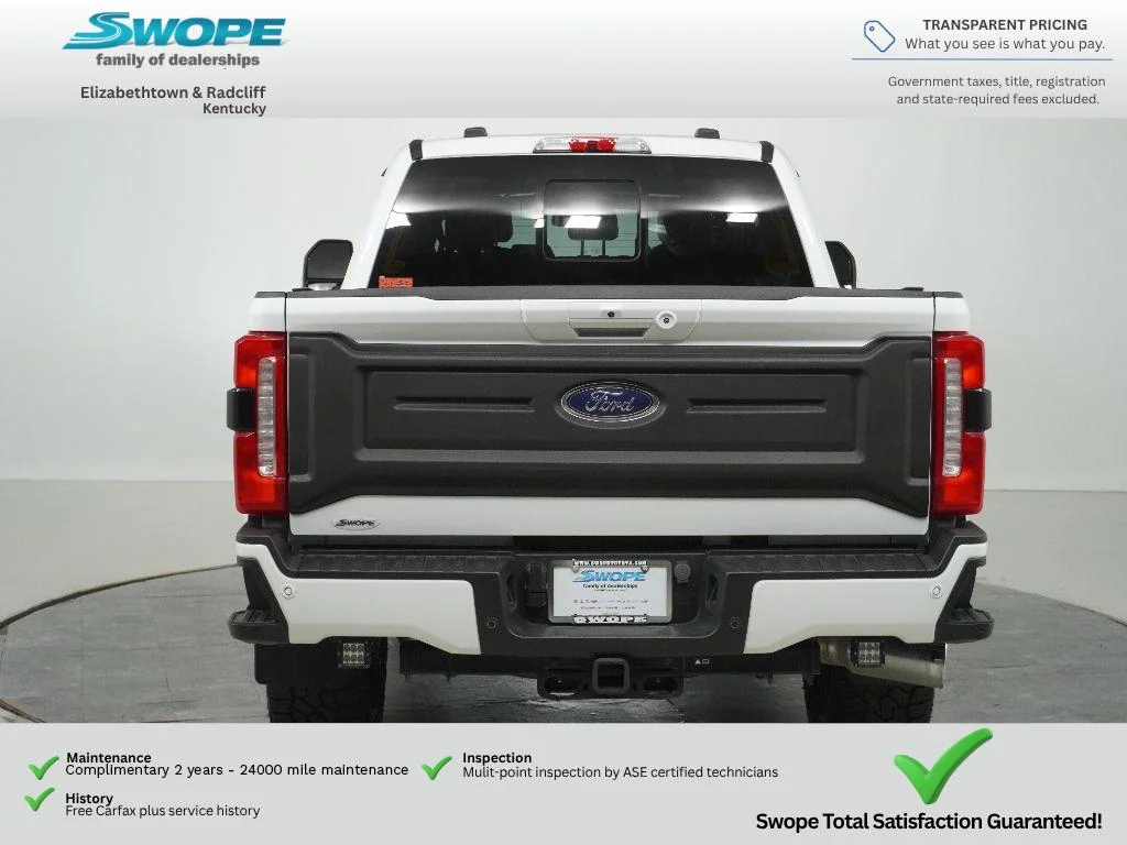 Used 2023 Oxford White Ford LARIAT image 4