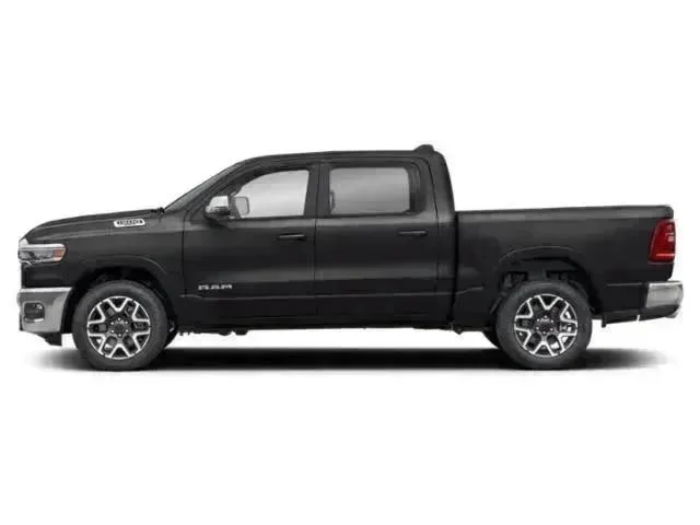New 2026 Diamond Black Crystal Pearl-Coat Exterior Paint RAM Laramie image 3