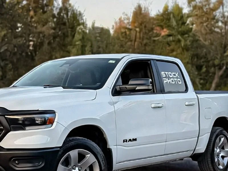 Used 2022 Bright White Clearcoat Ram Tradesman image 5