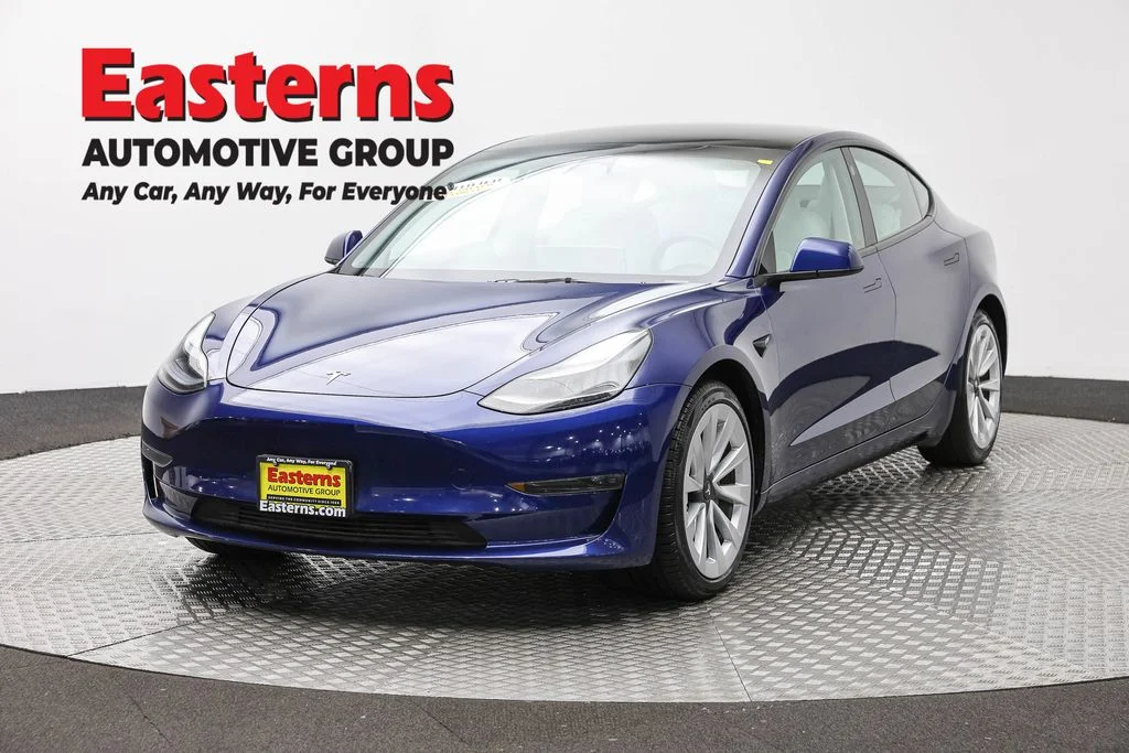 Used 2023 Blue Tesla Base image 1