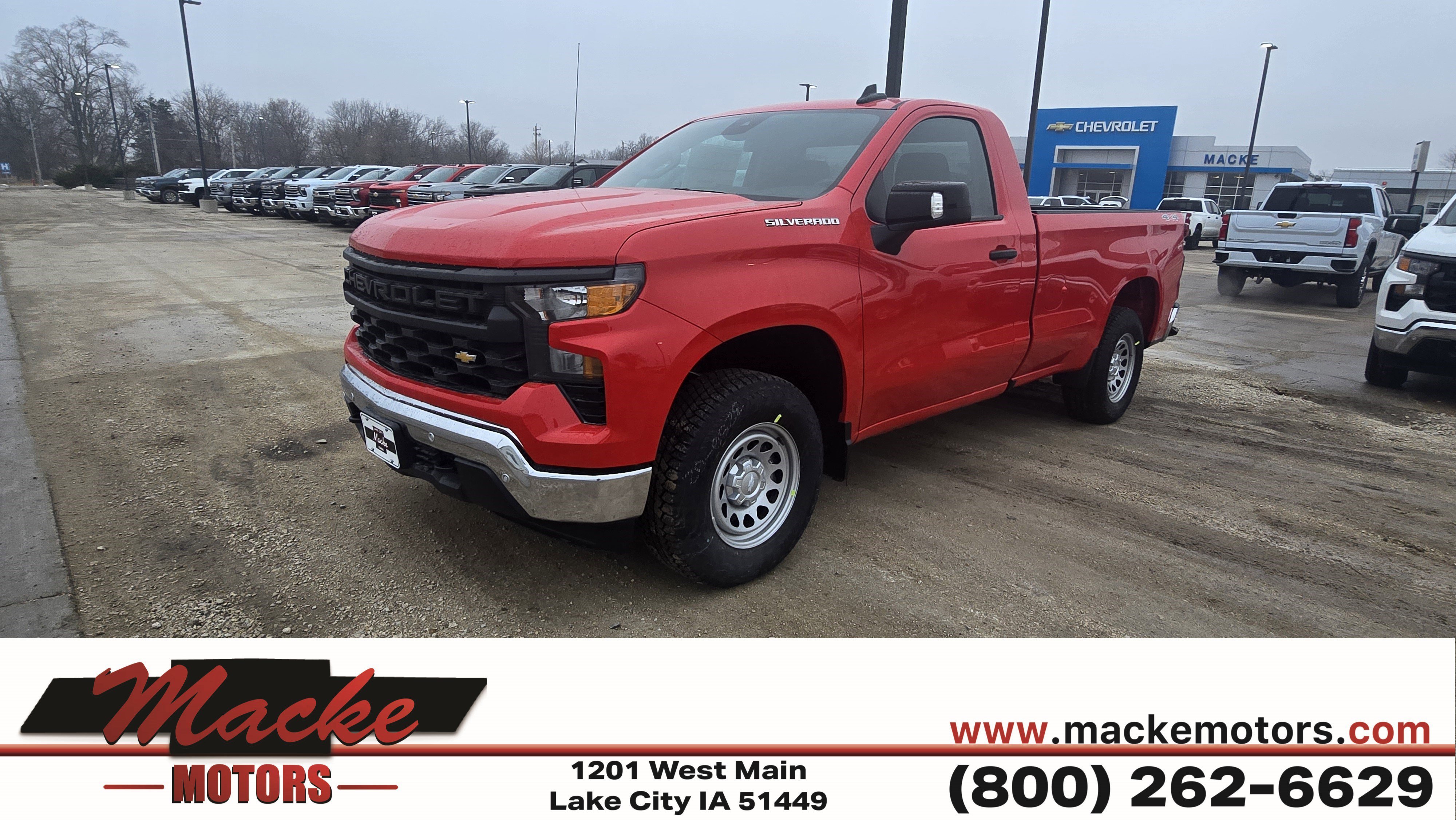 2026 Chevrolet Silverado 1500 Work Truck 1WT 4X4 Regular Cab Long Box's photo