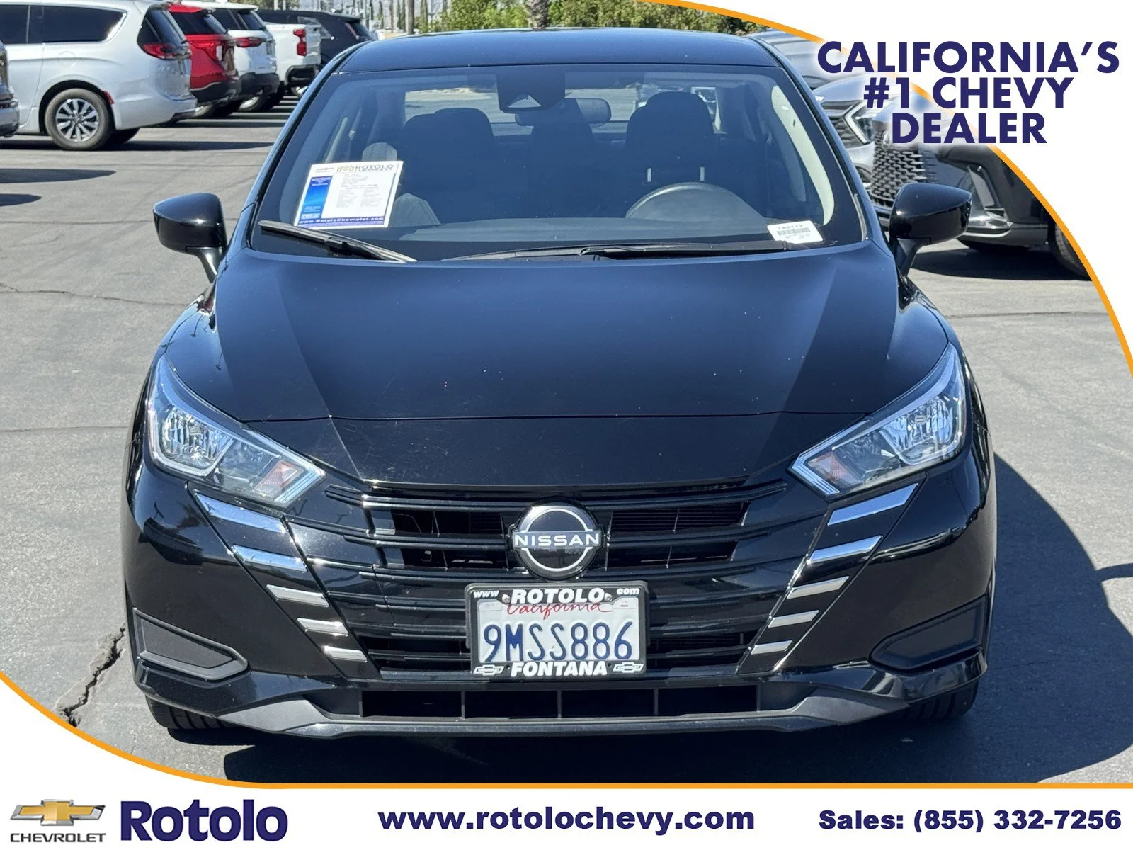 Used 2024 Nissan Versa Sedan SV with VIN 3N1CN8EV4RL907516 for sale in Fontana, CA