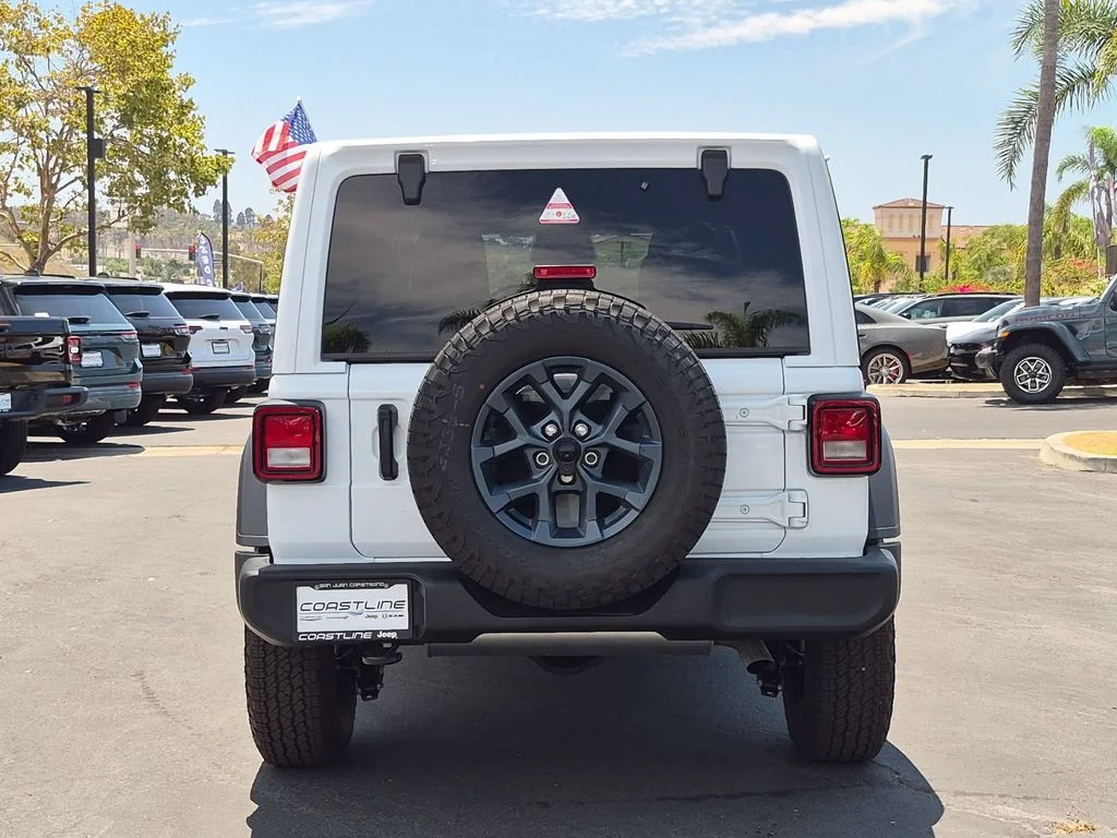 New 2026 Bright White Clearcoat Jeep Sport S image 6