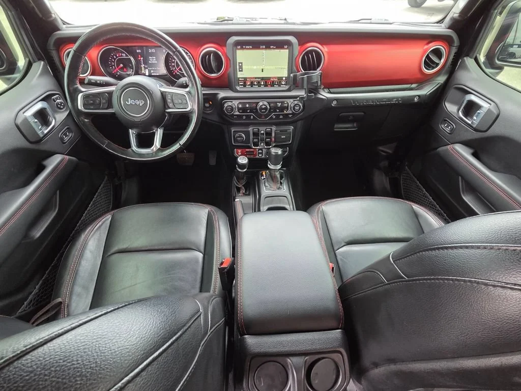 Used 2021 Black Clearcoat Jeep Unlimited Rubicon image 25