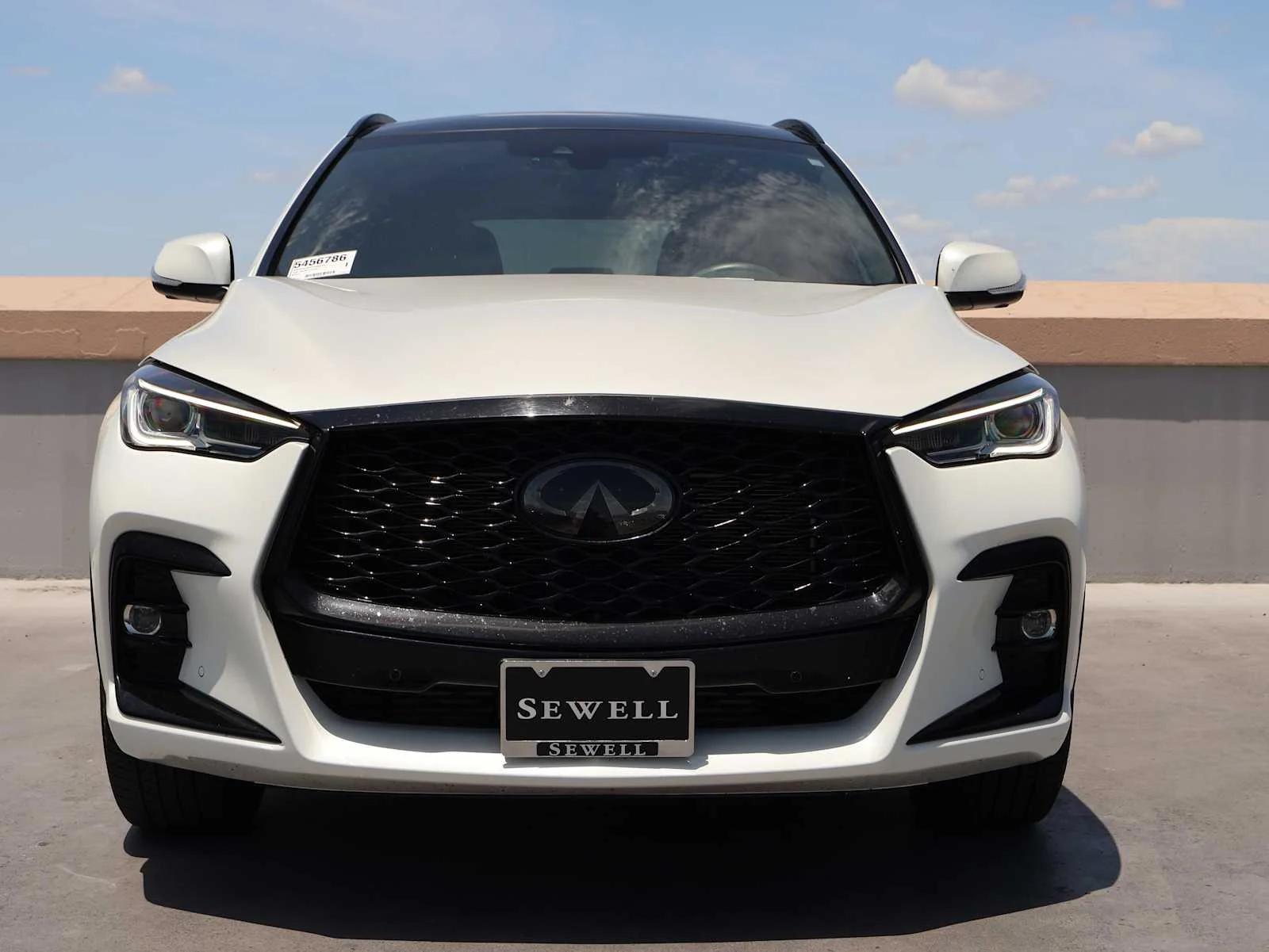 Certified Used 2023 Radiant White INFINITI SPORT image 2