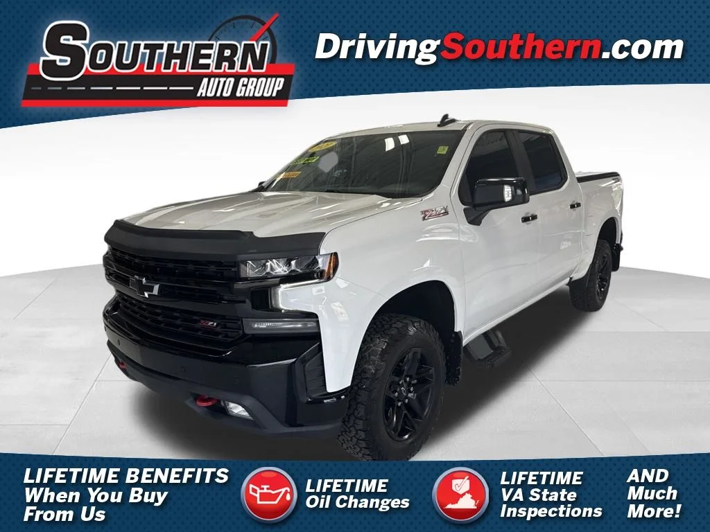 Used 2021 White Chevrolet LT Trail Boss image 1