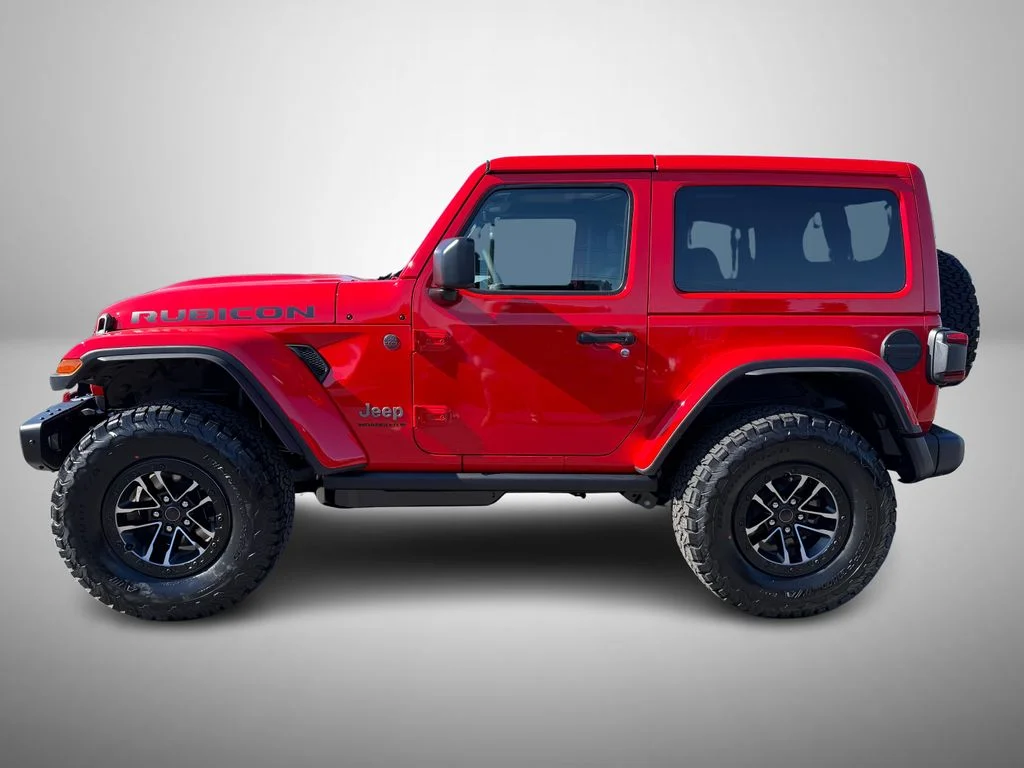 New 2026 Firecracker Red Clear-Coat Exterior Paint Jeep Rubicon X image 6