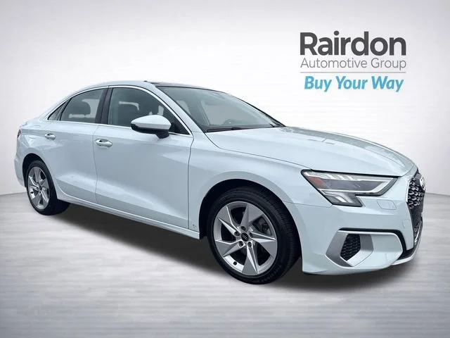 Used 2023 Glacier White Audi Premium image 1
