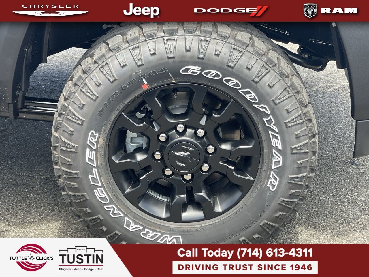New 2026 Granite Crystal Metallic Clearcoat RAM Tradesman image 10