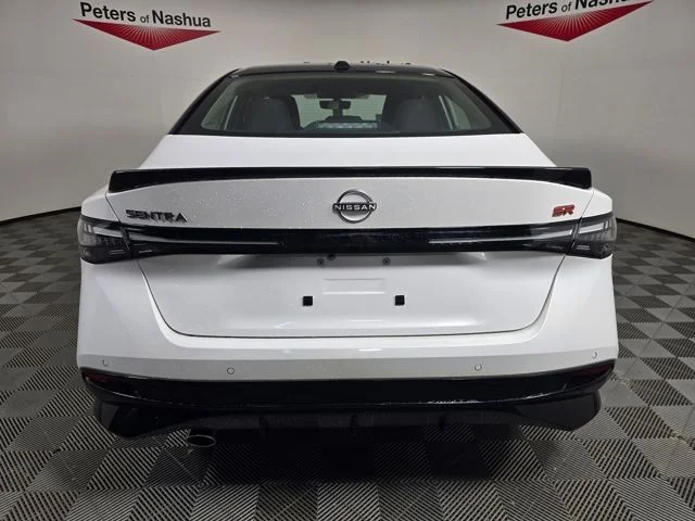 New 2026 Aspen White TriCoat / Super Black Two-tone Nissan SR image 6