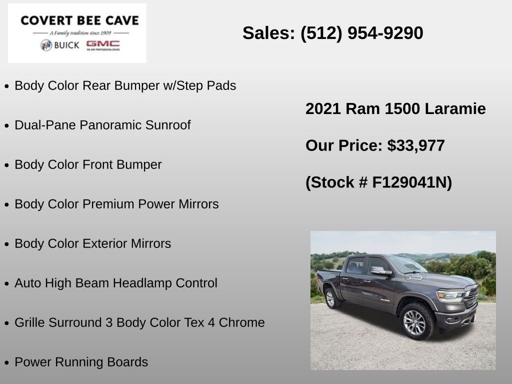 Used 2021 Gray Ram Laramie image 24