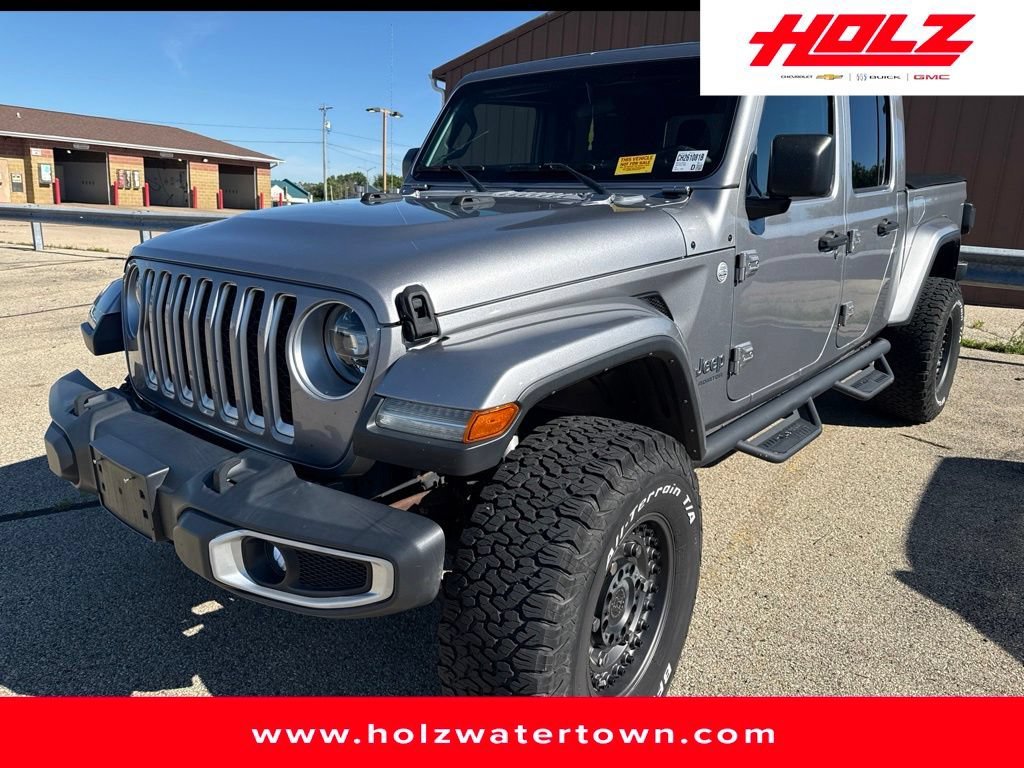 Used 2020 Gray Jeep Overland image 1