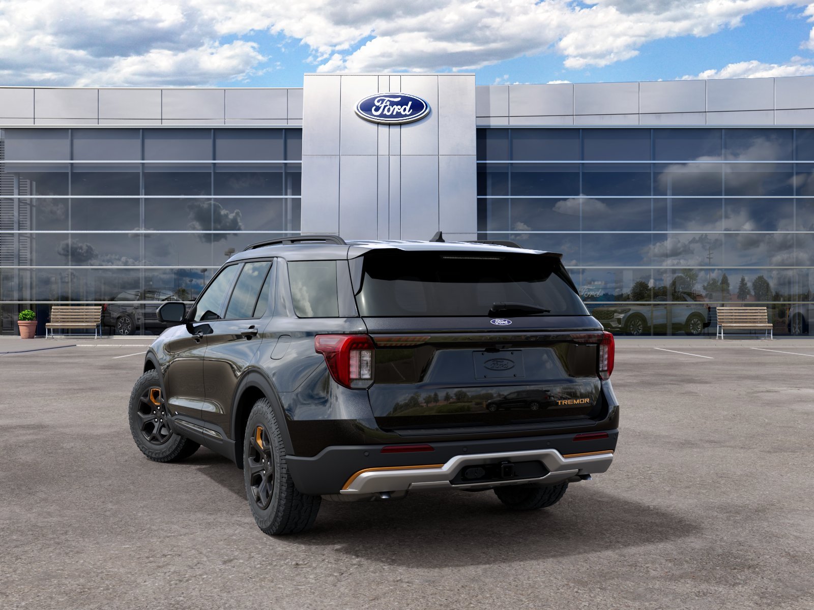 New 2027 Agate Black Metallic Ford Tremor® image 8
