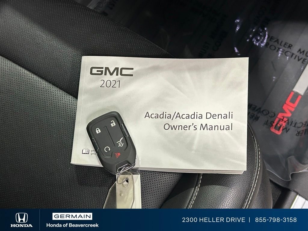 Used 2021 Cayenne Red Tintcoat GMC SLT image 31