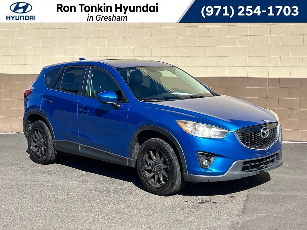 Used 2013 Sky Blue Mazda Touring image 1