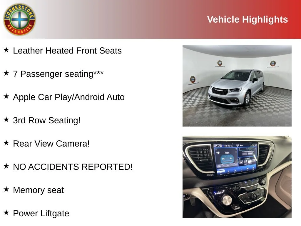 Used 2024 Chrysler Pacifica Touring L with VIN 2C4RC1BG4RR132714 for sale in Elk River, Minnesota