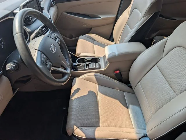 Used 2021 Black Noir Pearl Hyundai Limited image 8