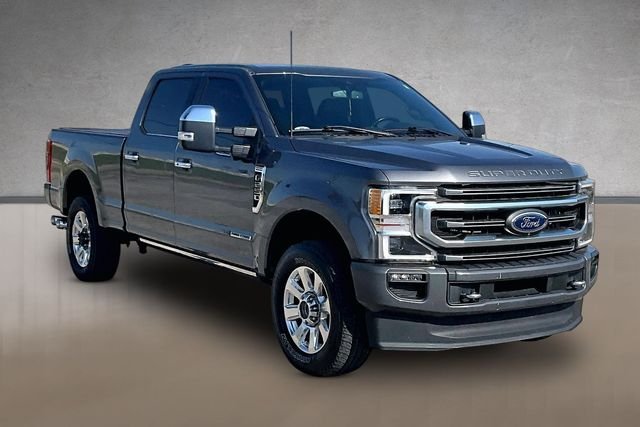Used 2021 Carbonized Gray Metallic Ford Platinum image 8