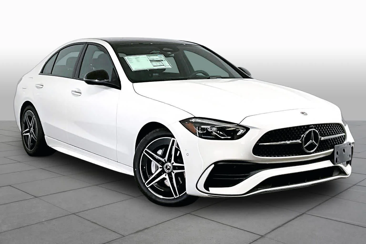 New 2026 Polar White Mercedes-Benz C 300 image 2