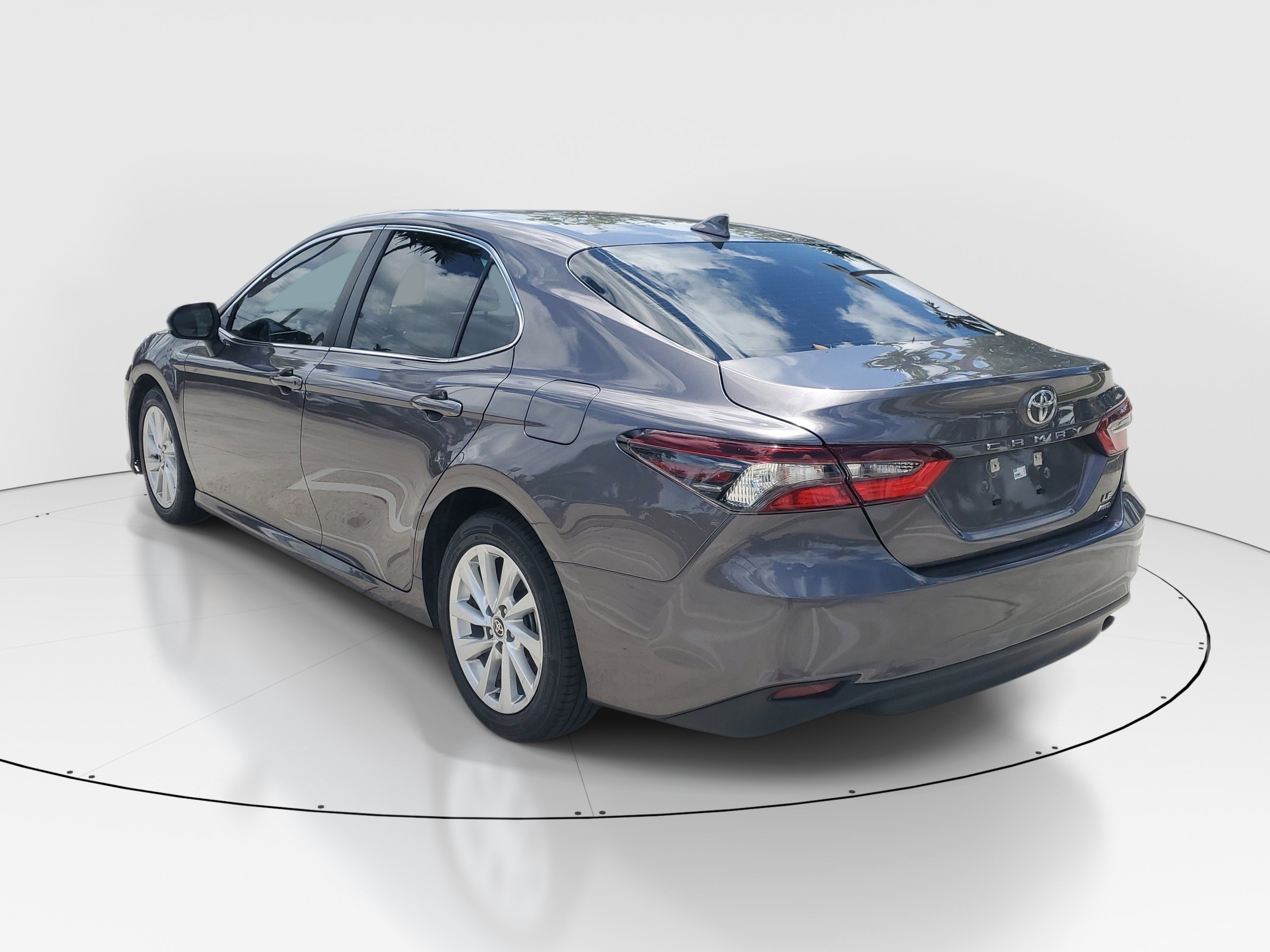 Certified Used 2023 Predawn Gray Mica Toyota LE image 5