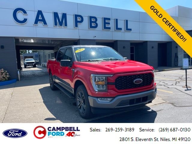 Certified Used 2023 Race Red Ford XLT image 1