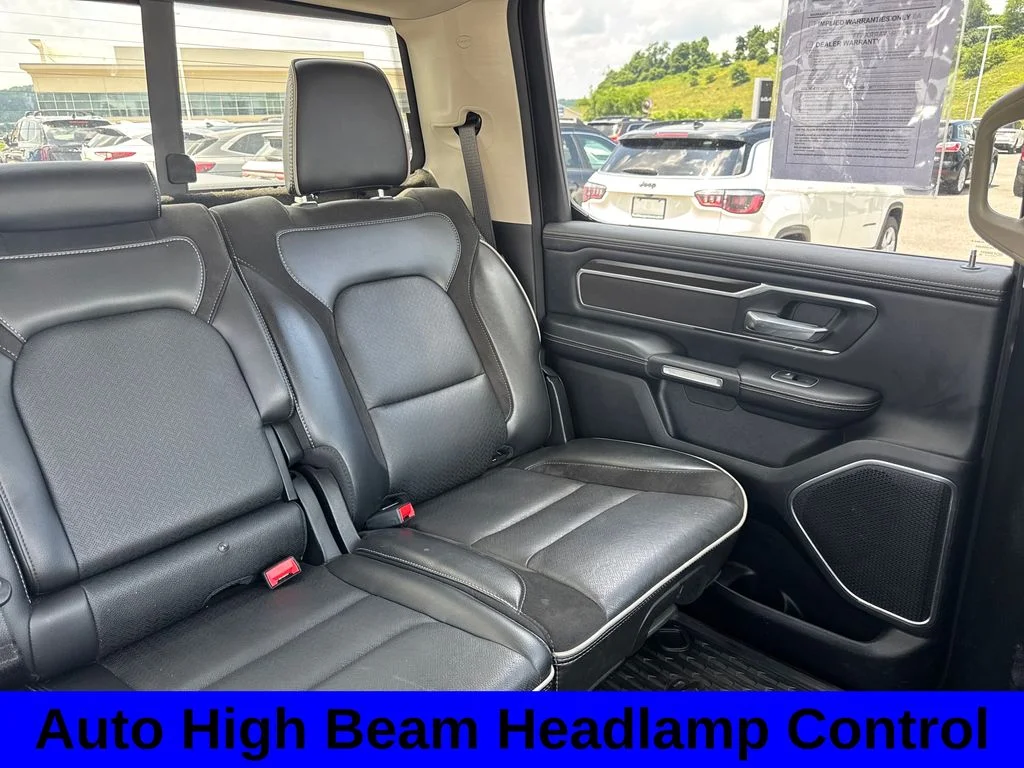 Used 2022 Granite Crystal Clearcoat Metallic Ram Laramie image 18