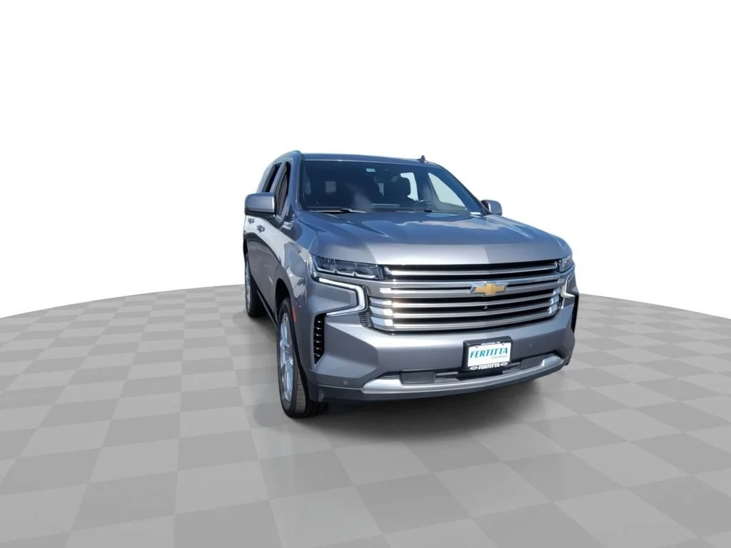 Certified Used 2021 SATIN STEEL METALLIC Chevrolet High Country image 2