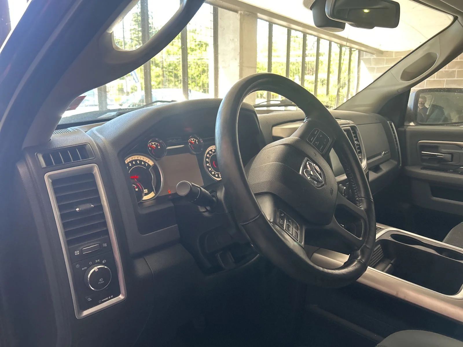Used 2017 Granite Crystal Metallic Clearcoat Ram Big Horn image 4