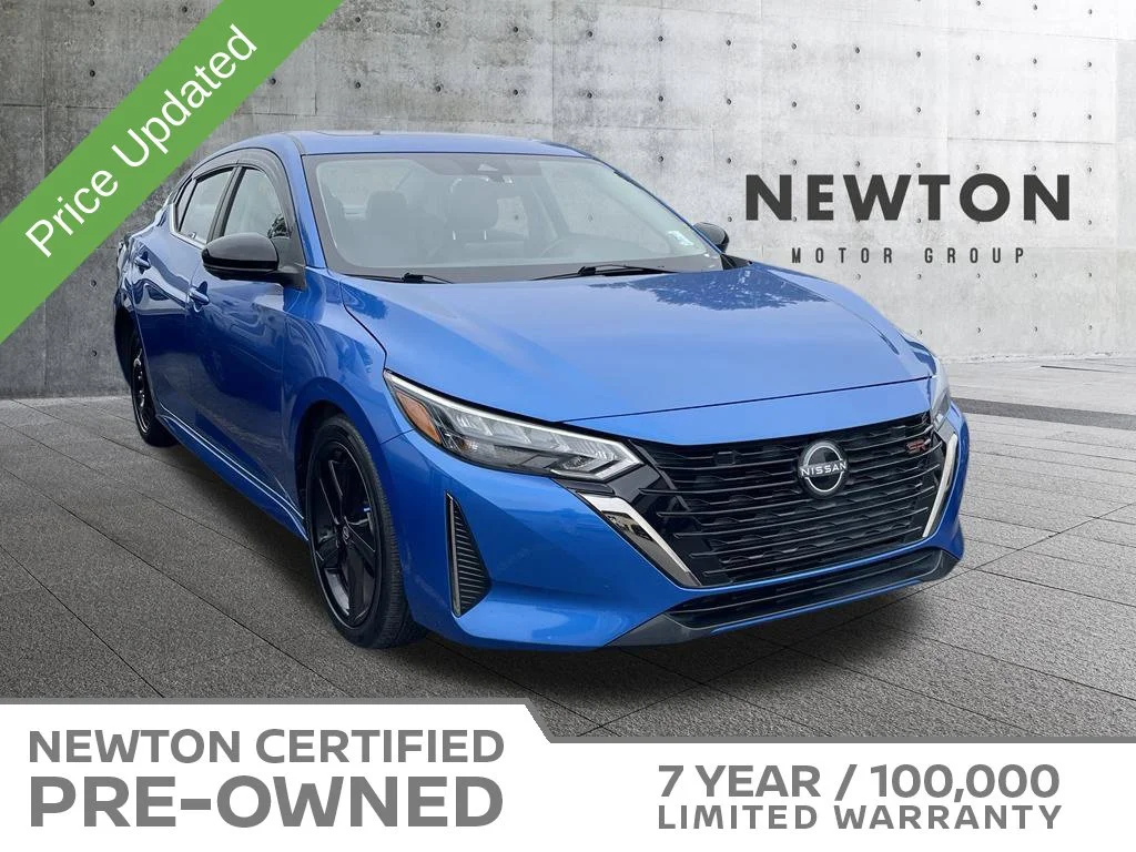 Certified Used 2024 Electric Blue Metallic Nissan SR image 1