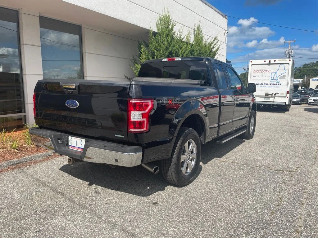 Used 2018 Shadow Black Ford XLT image 8