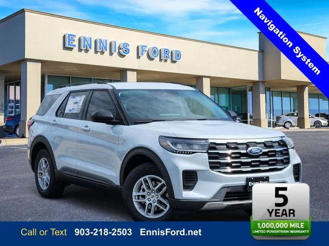 New 2026 Space White Metallic Ford Active image 1