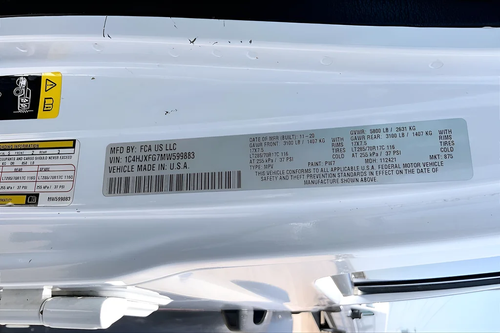 Used 2021 White Jeep Unlimited Rubicon image 28