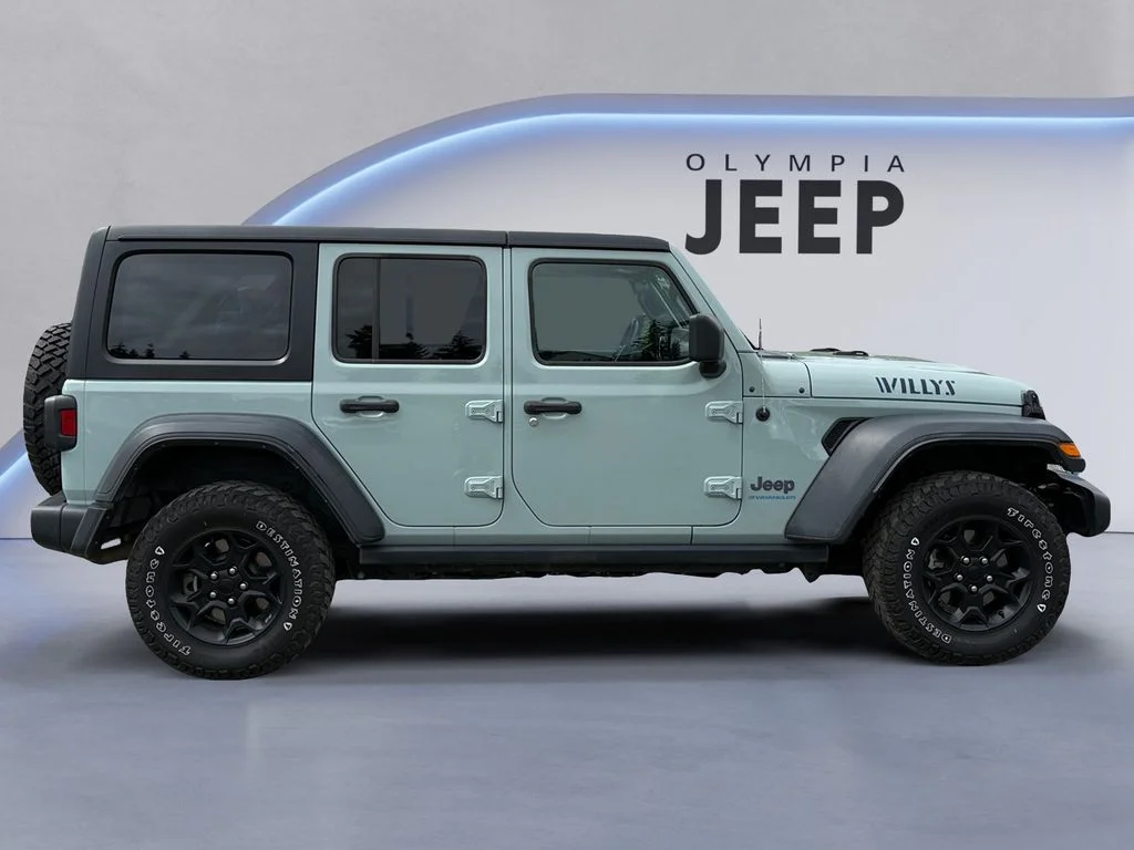 Used 2023 Gray Jeep Willys 4xe image 7