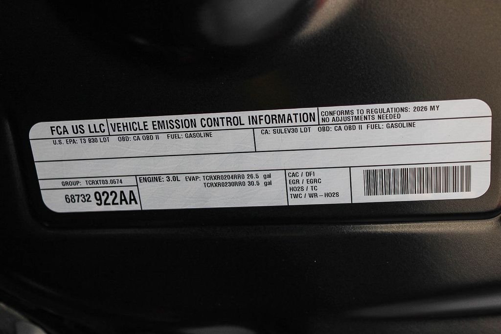 New 2026 Black Jeep Summit Obsidian image 29