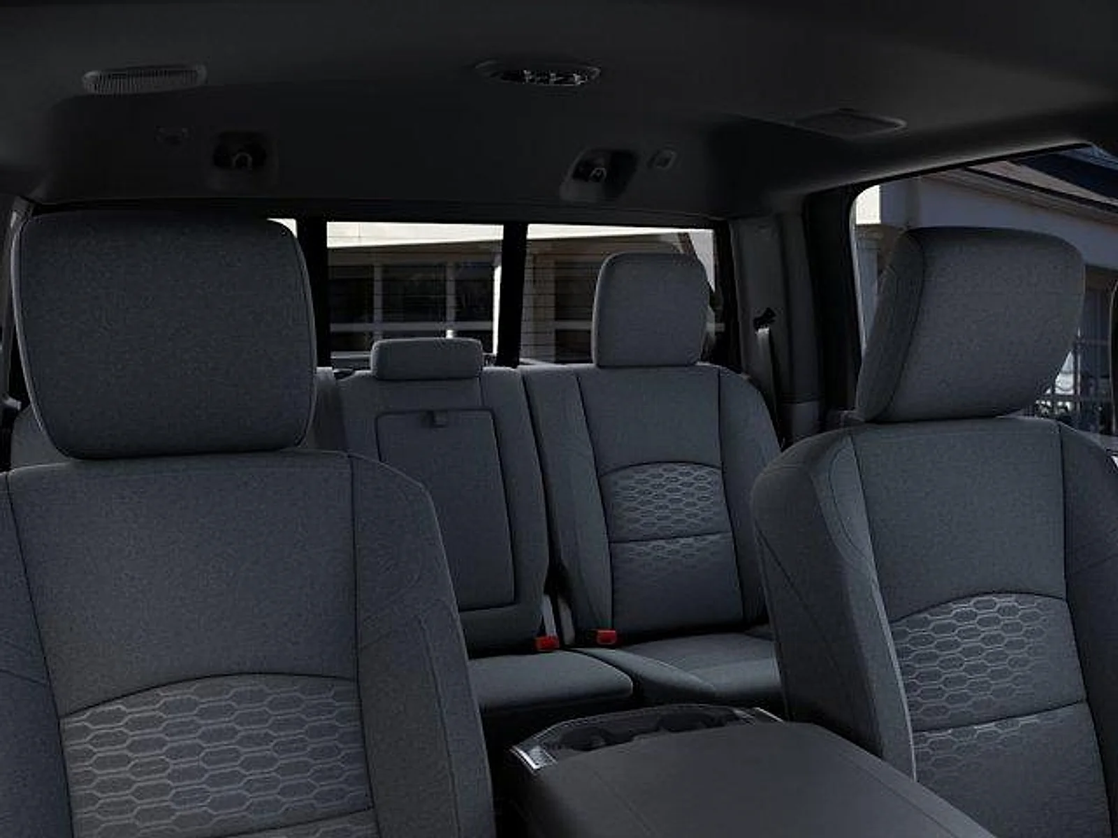 New 2027 Ceramic Gray Clear-Coat Exterior Paint RAM Big Horn 4x4 Crew Cab 6