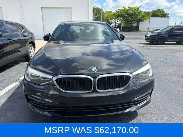 Used 2018 Black BMW 530i image 2