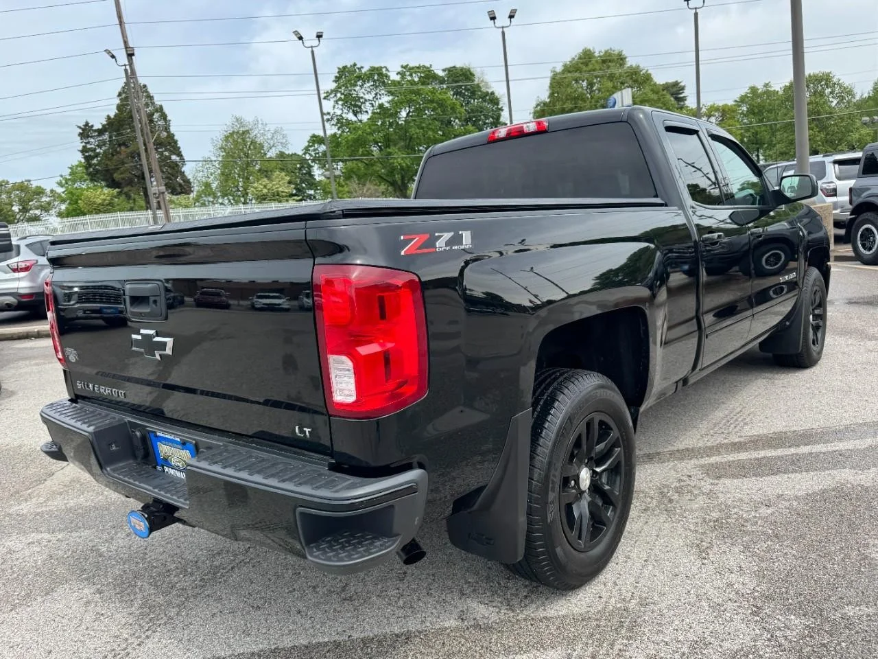 Used 2019 Black Chevrolet 4WD Double Cab LT w/2LT image 3