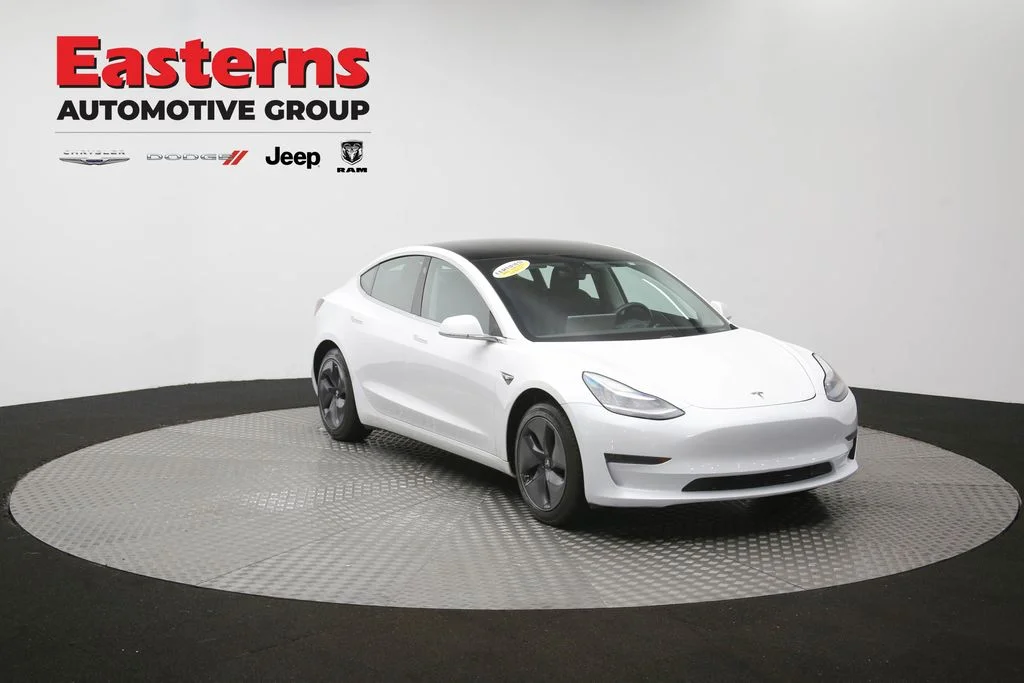 Used 2020 White Tesla Standard image 46