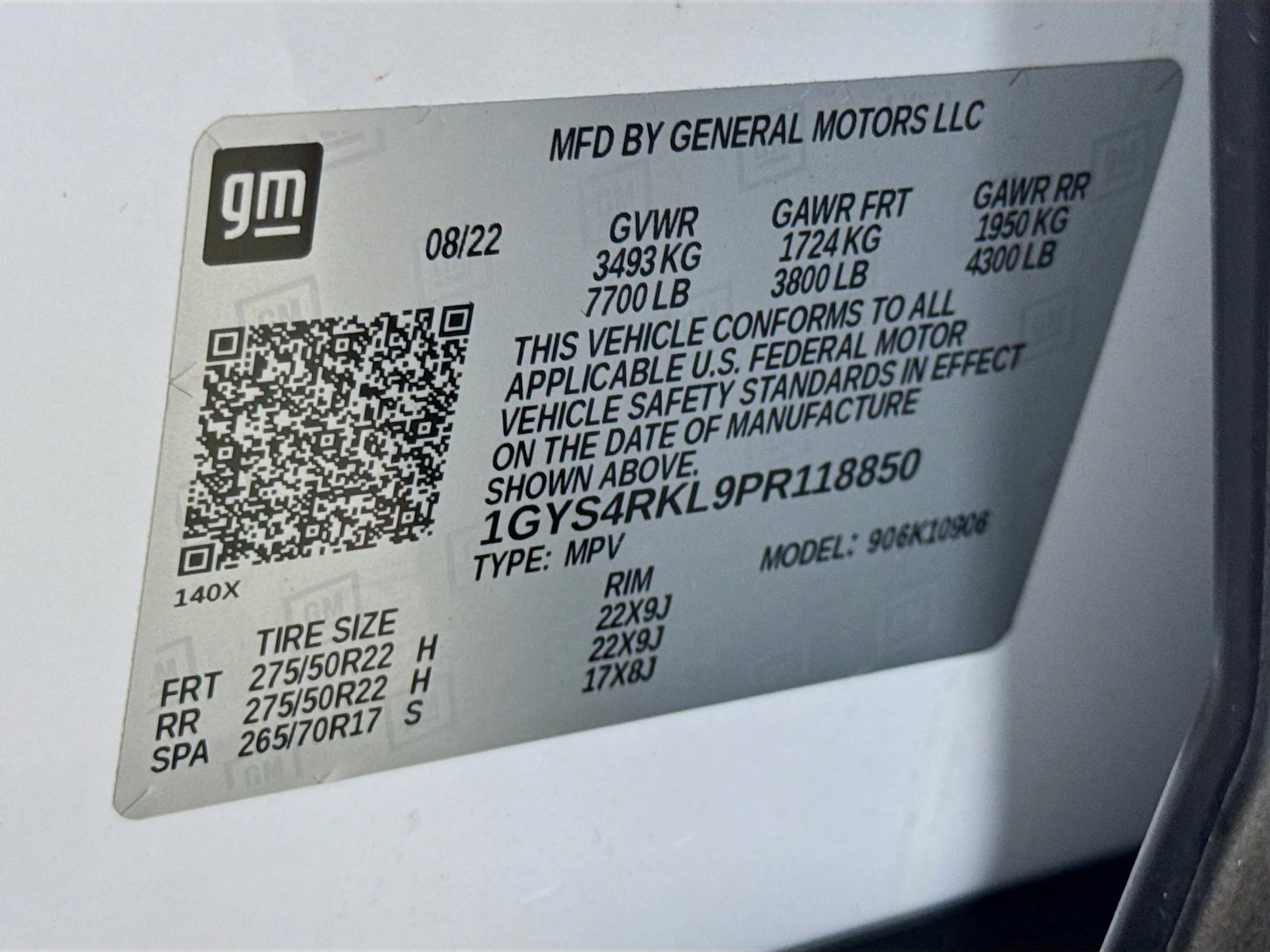 Used 2023 Crystal White Tricoat Cadillac Sport Platinum image 38