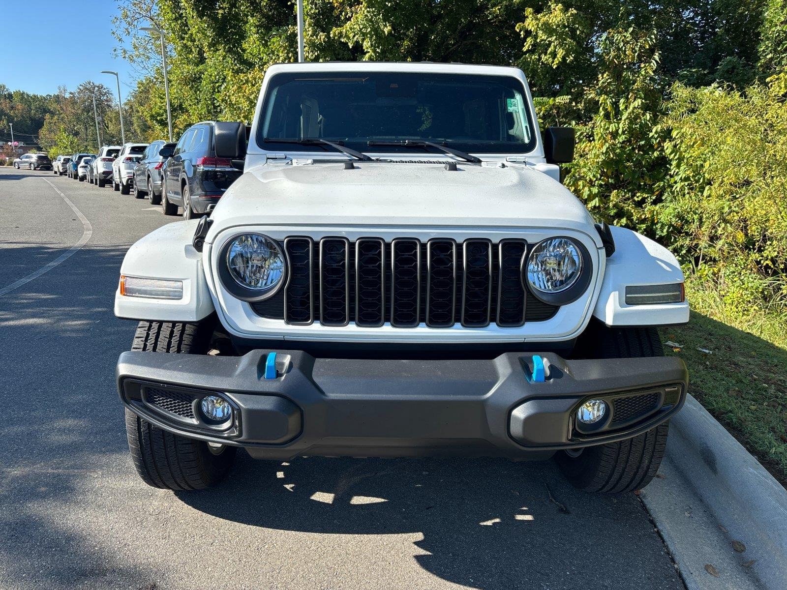 Used 2024 Bright White Clearcoat Jeep Sport S image 7