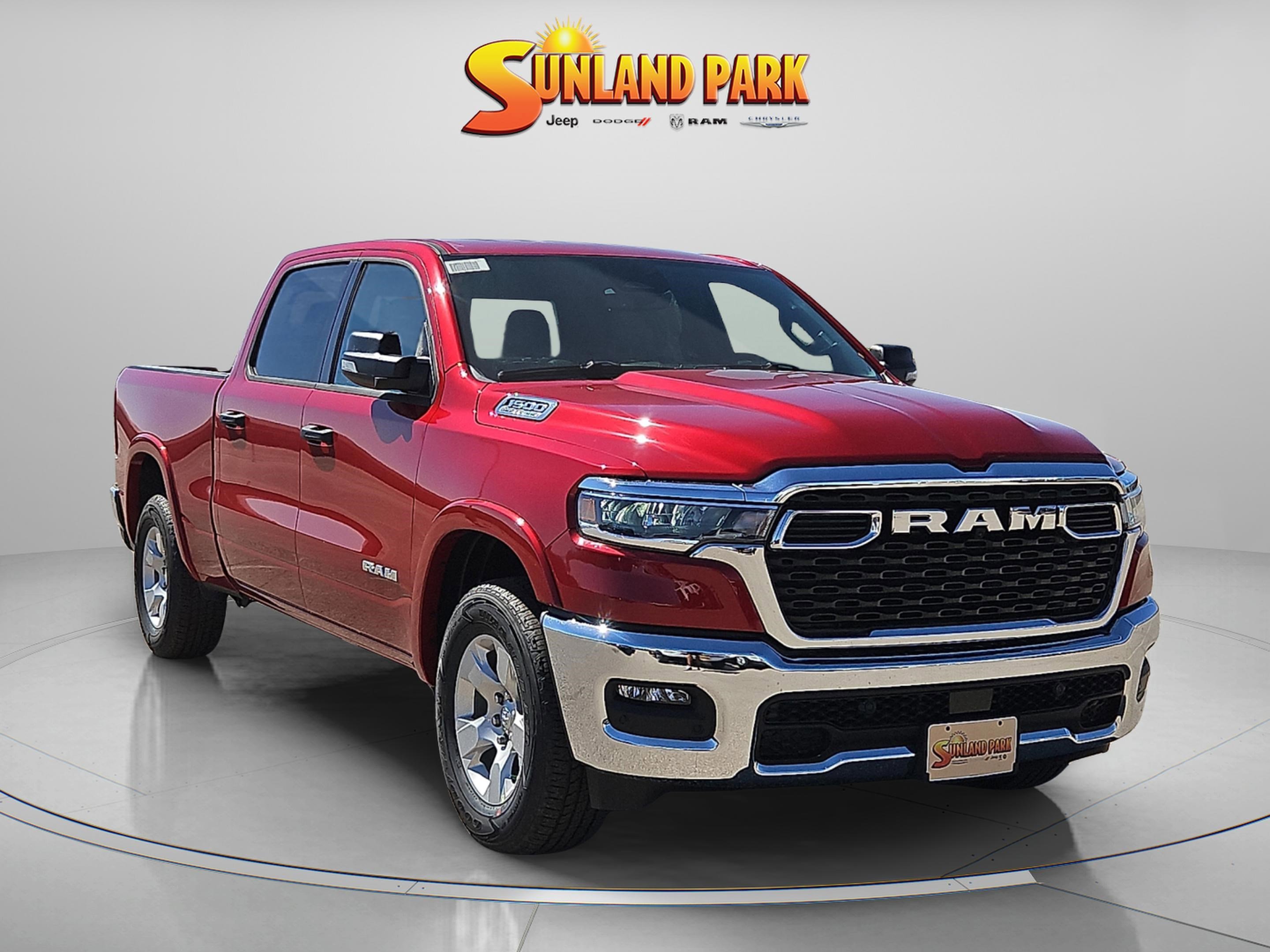 New 2026 Molten Red Pearl-Coat Exterior Paint RAM Lone Star image 1