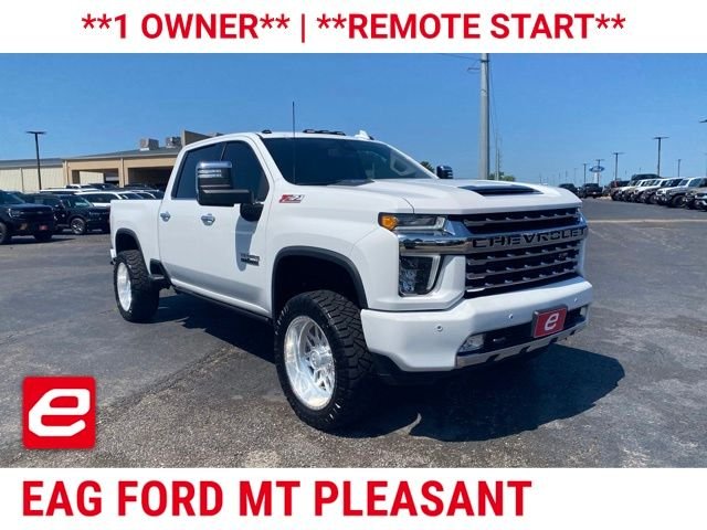 Used 2021 Summit White Chevrolet LTZ image 1