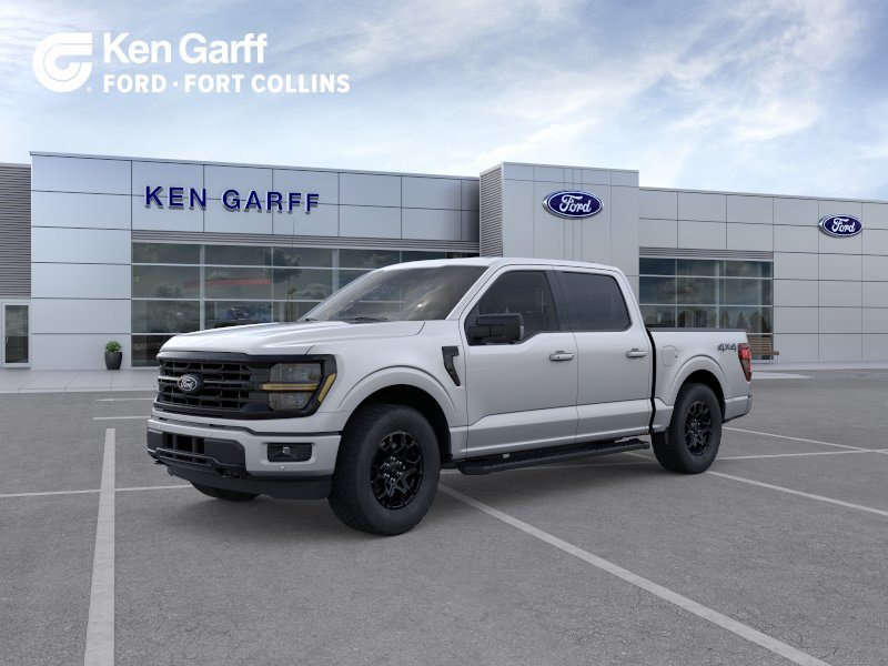 New 2026 Iconic Silver Metallic Ford XLT image 1