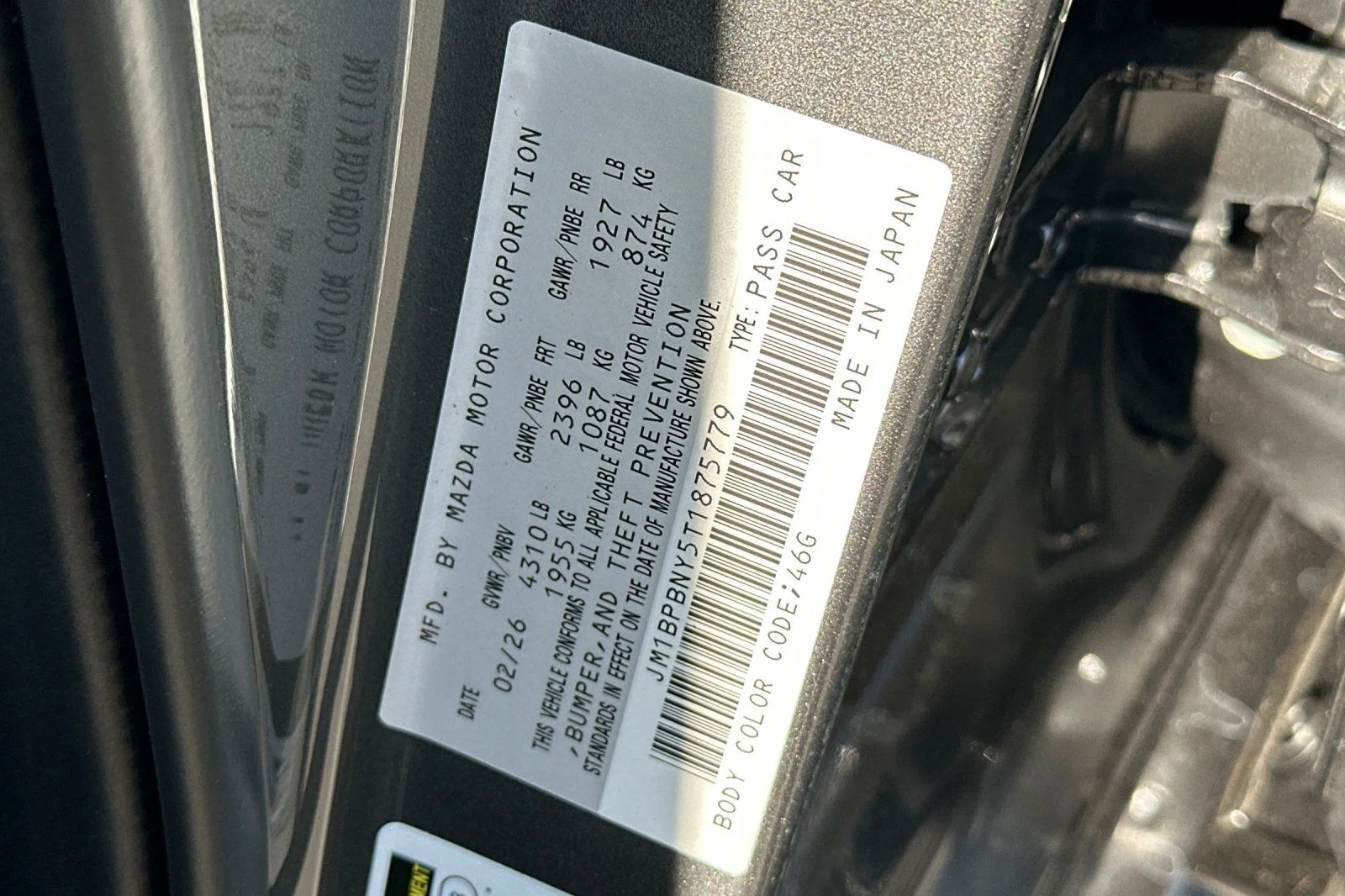 New 2026 Machine Gray Metallic Mazda 2.5 Turbo Premium Plus AWD image 34